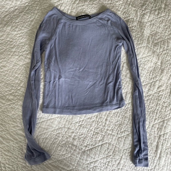 Brandy Melville Tops - Brandy Melville lavender shirt!
